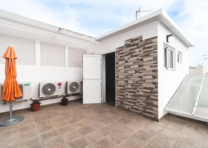 아파트 Home2book Comfy Duplex La Isleta, Bbq & Wifi 라스팔마스